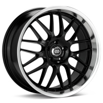 ENKEI LUSSO, 18x8, 40, 5x120, 72.6, Svart / Polerad Fälg